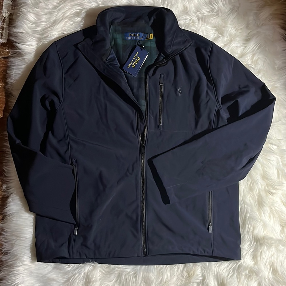 Polowater repellent zip up